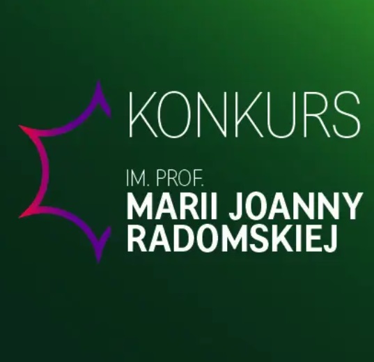 logo konkursu prof. Radomskiej
